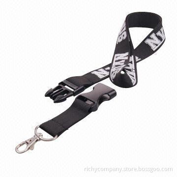 Promotional lanyard with nylon material